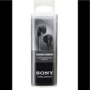Sony MDR-E9LP Earbuds - Black